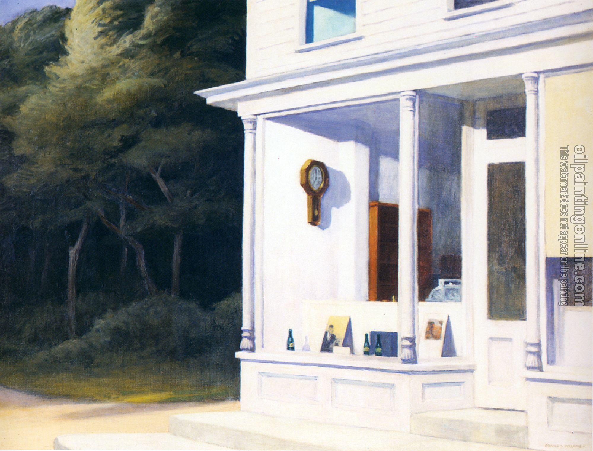 Hopper, Edward - Seven AM